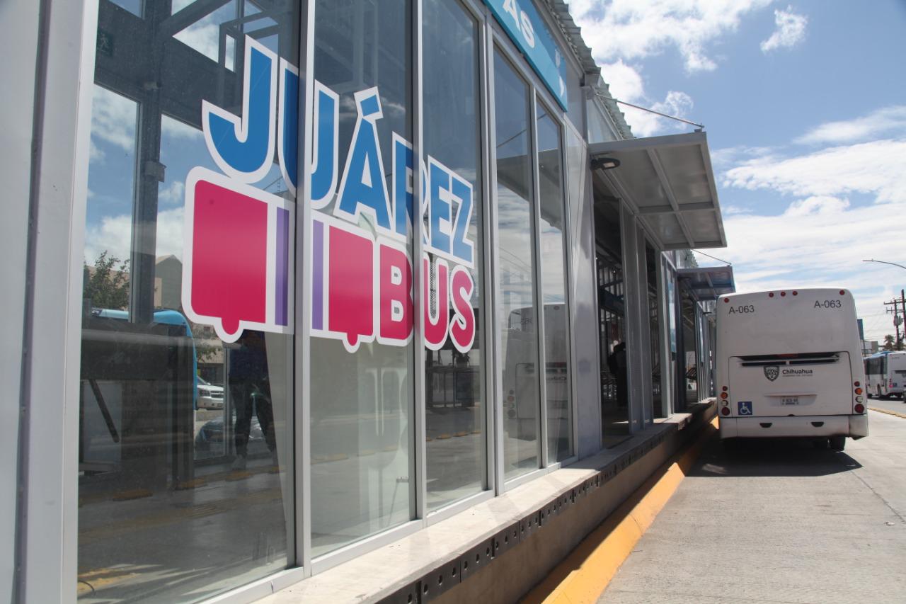 Llaman autoridades a utilizar infraestructura del Juárez Bus de manera