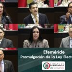 La Cámara de diputados conmemora la promulgación de la Ley Electoral