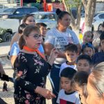 Esther Mejía celebra el día del niño acompañada de la comunidad de Tierra Nueva