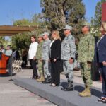 Acude Gobernadora a toma protesta del nuevo coordinador estatal de la Guardia Nacional en Chihuahua.
