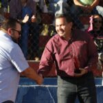 Entrega Presidente Pérez Cuéllar mejoras en el parque de Liga Satélite