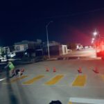 Pinta Control de Tráfico los señalamientos en las colonias Enríquez Guzmán y Tierra y Libertad