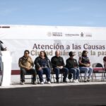 Realizan Cruzadas por Juárez Atención a las Causas Ciudad Juárez por la Paz en la colonia Las Haciendas
