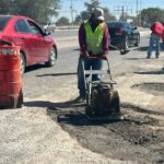 Ha tapado Obras Públicas cerca de 10 mil hoyos con las brigadas de bacheo