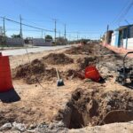 Avanza Obras Públicas en pavimentación de la calle Efraín González Luna