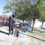 Realiza Servicios Públicos intenso operativo en apoyo a la “Cruzada Por Juárez” en Rinconada de las Torres