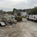 Atiende Dirección de Limpia punto de acumulamiento de basura en la colonia Andrés Figueroa