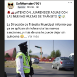 Desmiente Seguridad Vial publicación falsa sobre nuevos motivos de infracción