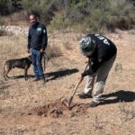 Continúa FGE búsqueda de personas en rancho El Aranjuez
