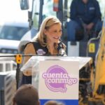 Maru Campos arranca la construcción de red de agua potable en colonia Vista Hermosa