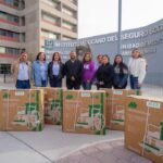 Dona Alex Pérez Escalante sillas de ruedas a hospital del IMSS #35