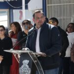 Entrega el Presidente Pérez Cuéllar nuevo domo en la Escuela Secundaria Técnica 33