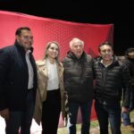 Entrega alcalde red eléctrica e infraestructura de alumbrado en instalaciones de Club de Fútbol Veteranos