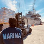 Gobierno de México envía ayuda humanitaria al pueblo de Cuba, a través de dos buques de la Armada de México