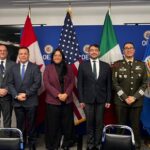 Participa delegación mexicana en Reunión Trilateral sobre Cooperación en Seguridad de Grandes Eventos rumbo a Copa Mundial de la FIFA 2026