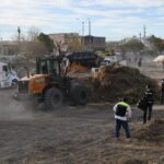 Retira municipio 600 toneladas de desechos en dique de El Vergel