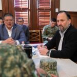 Sesiona Mesa de Seguridad en Palacio de Gobierno