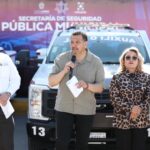 Entrega Presidente Municipal 15 unidades nuevas de Auxilio Vial