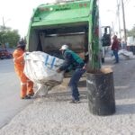 Despliega Dirección de Limpia operativo de limpieza en Samalayuca tras festejos de Pascua