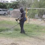 Da mantenimiento Parques y Jardines a parques y camellón de Valle Verde