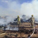 Atienden Bomberos 29 servicios en 24 horas; incendio destruye tres viviendas en la colonia Terranova