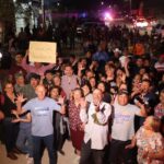 Encabeza alcalde entrega de más de 2 mil luminarias en la zona de Los Kilómetros