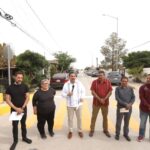Entregan pavimentación de la calle Margaritas con el programa de Mejoramiento de Vialidades