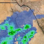 Alerta meteorológica en Cd Juárez: prevén lluvias, viento fuerte y posible granizo este sábado
