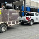 Recibe Parques y Jardines Donación de Tambos para Operativo de Pascua