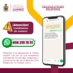Promueven el uso de WhatsAppAR para agilizar trámites de organizaciones religiosas
