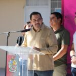 Entrega alcalde rehabilitación en la Escuela Primaria Luis Donaldo Colosio