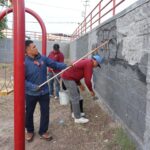 Unen esfuerzos vecinos y Gobierno Municipal para mejorar el Parque Tierra y Libertad