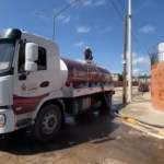 Implementan operativo para retirar agua de colonias inundadas en el suroriente