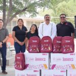 Entregan más de mil 500 mochilas a estudiantes juarenses