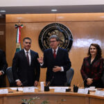 Junta de Coordinación Política se reunió con el secretario de Seguridad y Protección Ciudadana, Omar García Harfuch