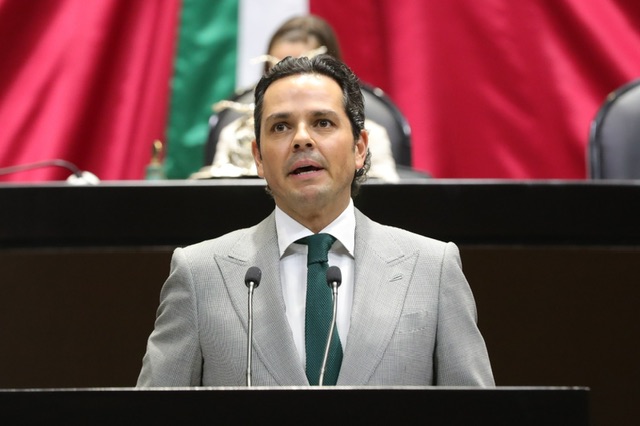 El diputado Fausto Gallardo García (PVEM)