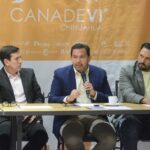 Se reúne Cruz Pérez Cuéllar con socios de la CANADEVI