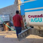Con la Cruzada por el Agua lleva el Gobierno Municipal abastece en las colonias con mayor necesidad