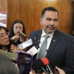 Se reúne el Presidente Pérez Cuéllar con el secretario García Harfuch