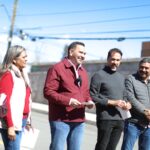 Entregan obra de repavimentación en la calle Pitahaya a través del Presupuesto Participativo