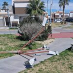 Atiende Alumbrado Público 10 reportes derivados de vientos