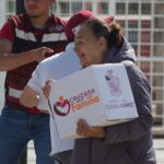 Cruzada por tu Familia llega a Samalayuca con entrega de apoyos alimentarios