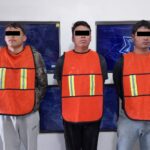 Policías Municipales detienen a tres sujetos acusados de extorsión
