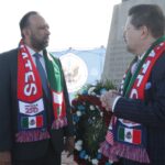 Refrenda Gobierno Municipal relación binacional en ceremonia por el Día de los Presidentes