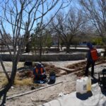 Rehabilita Obras Públicas parque en la colonia Morelos