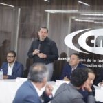 Participa el alcalde Pérez Cuéllar en reunión de la CMIC; presentan proyecto de distribuidor vial
