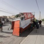 Retiran estructuras de la vía pública con el operativo de Reordenamiento Urbano