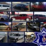 Recupera policía municipal 14 vehículos con reporte de robo gracias a operativo especial