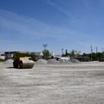 Comienza Obras Públicas instalación de luminarias en el campo de la Liga Infantil de Beisbol Villahermosa