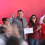 Entrega Presidente Municipal rehabilitación de infraestructura a escuelas públicas